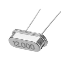 12MHz Crystal Oscillator (10PC) – Stable oscillators for microcontrollers. -Basic Components -Robocraze