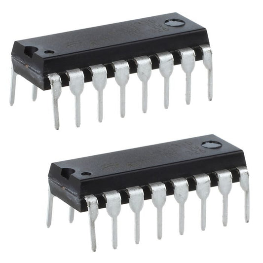 L293D Motor Driver IC (2 Pcs) – Dual H-Bridge motor driver IC for DC motor control - Robocraze