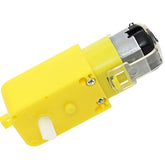 200 RPM Single Shaft BO Gear Motor – Compact motor for DIY robots & battery projects. -Robot Motors -Robocraze