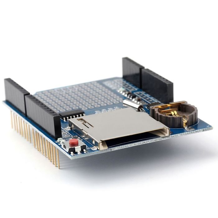 Arduino Data Logger Shield – Arduino shields with RTC & SD slot for real-time data collection. -Robocraze
