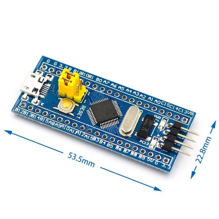 STM32F103C8T6 ARM Development Board – STM32 ARM Cortex-M3 board - Development Board - Robocraze