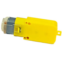 100 RPM Straight Single Shaft BO Gear Motor, smooth operation for smart car chassis – Robot Motors - Robocraze