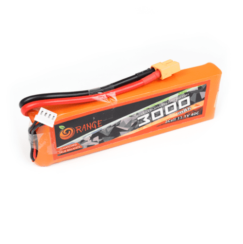 11.1 V 3000mah 3S 40C-80C Lithium Polymer Battery-Robocraze