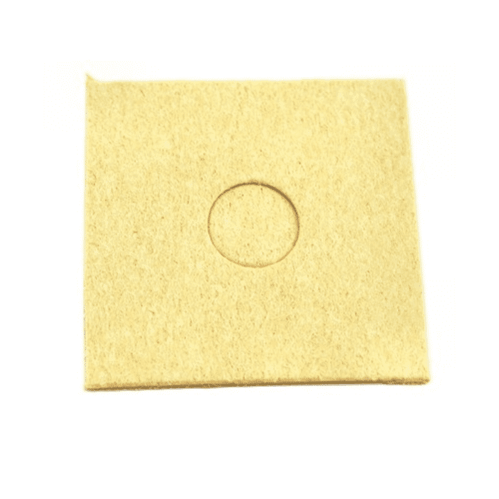 SOLDRON Sponge Square SSS – Cleaning sponge for iron maintenance – soldering iron stand - Soldering Kit -Robocraze
