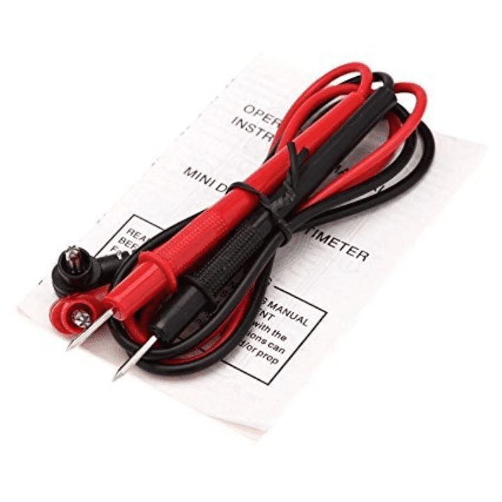 MetroQ MTQ-111 Digital Multimeter With Probes – Compact meter with probes for testing.-Digital Multimeter -Robocraze