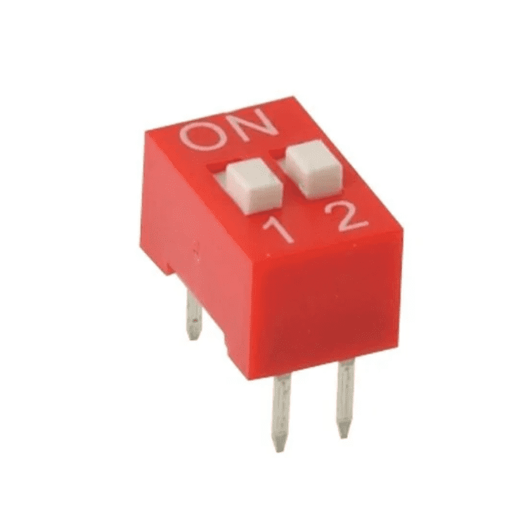 2 Way Slide Switch 2.54mm Pitch (Pack of 2) – Compact 2-way slide switch - Mini Switch - Robocraze