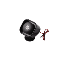 SQR117 - 24V DC Square Siren – Compact 24V DC siren for alarms & alerts. -Electronic Components - Robocraze