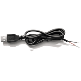 Micro USB to USB Power Cable 1M – High-quality USB power supply cable. -Electronic Components -Robocraze
