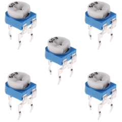 5K Cermet (Pack of 5) – High-quality potentiometers for signal and voltage control - Electronic Components - Robocraze