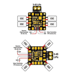 Matek Systems PDB-XT60 Power Distribution Board – Reliable power for drones. -DIY Drone Parts -Robocraze