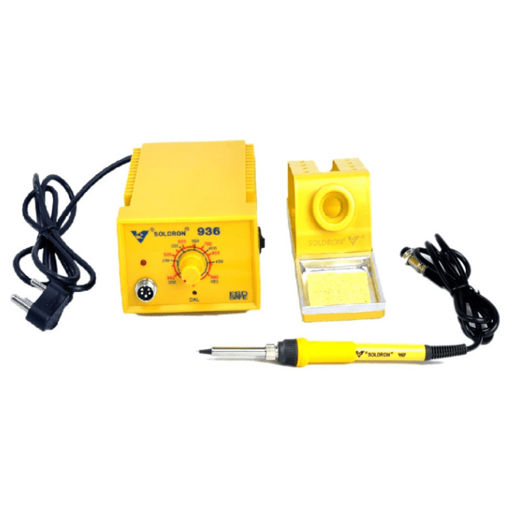 Soldron 936 Analog Soldering Station – Reliable soldering station – soldering station - Soldering Kit -Robocraze