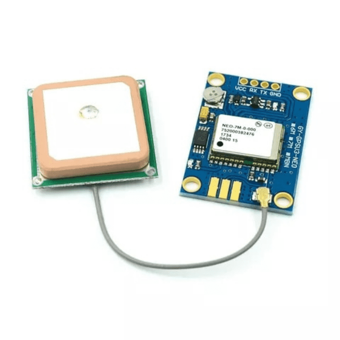 NEO-7M Flight Controller GPS Module - NEO-7M GPS Module for flight controllers & navigation. -Robocraze