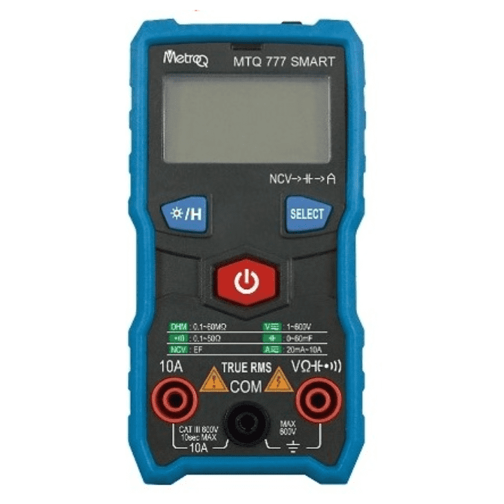 MetroQ MTQ 777 Smart Multimeter – High-precision smart meter for electronics testing.-Smart Multimeter -Robocraze