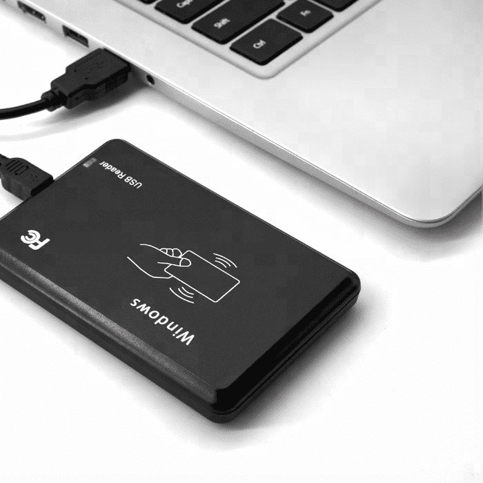 125KHz USB RFID Reader - 125KHz USB RFID Reader for smart authentication & security applications. -Robocraze