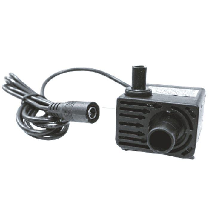 DC Submersible Aquarium Pump 6V-12V 5W 500L/H for Aquariums, Hydroponics & Cooling -Robocraze