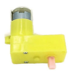 300 RPM L-Shaped Single Shaft BO Gear Motor, high-performance motor for automation – Robot Motors - Robocraze