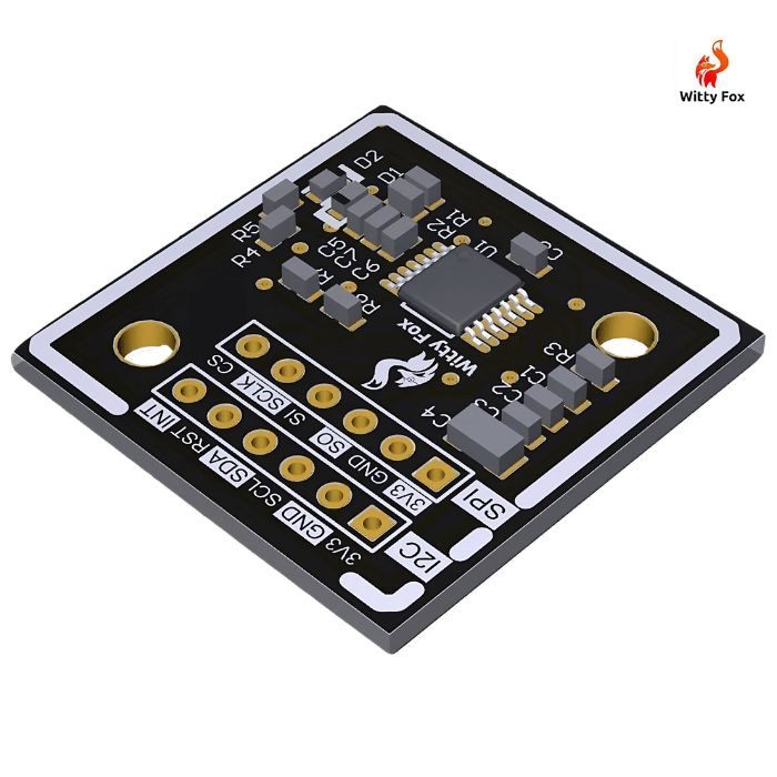 Witty Fox NFC Communication Module Type 4 - RF430CL33X Breakout