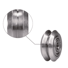V-groove wheel pulley with 625ZZ bearing for linear rail -Pulley with Bearing -Robocraze