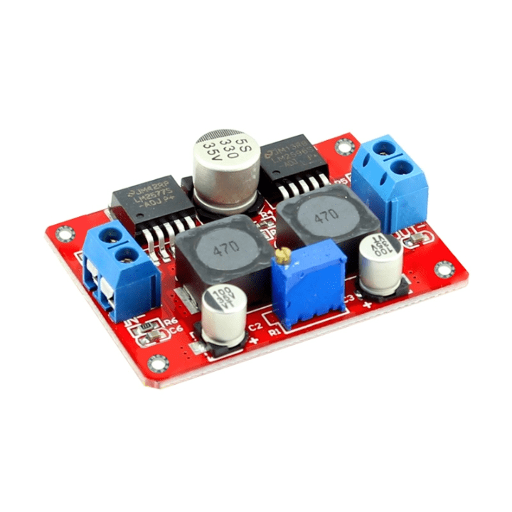Buy LM2596S & LM2577S DC-DC Adjustable Step-Up and step-down Power Supply  Module boost and buck voltage converter Online in India