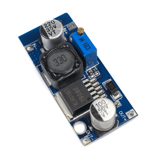 XL6019 5A Adjustable Boost Converter – High-efficiency XL6019 boost module. -Power Converter -Robocraze