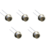 LDR 5mm Metal Housing (Pack of 5) - Light-sensitive LDR sensors for automation. -LDR Sensor -Robocraze