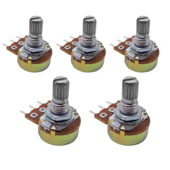 1K Pot Potentiometer (Pack of 5) – Reliable variable resistors - Electronic Components - Robocraze