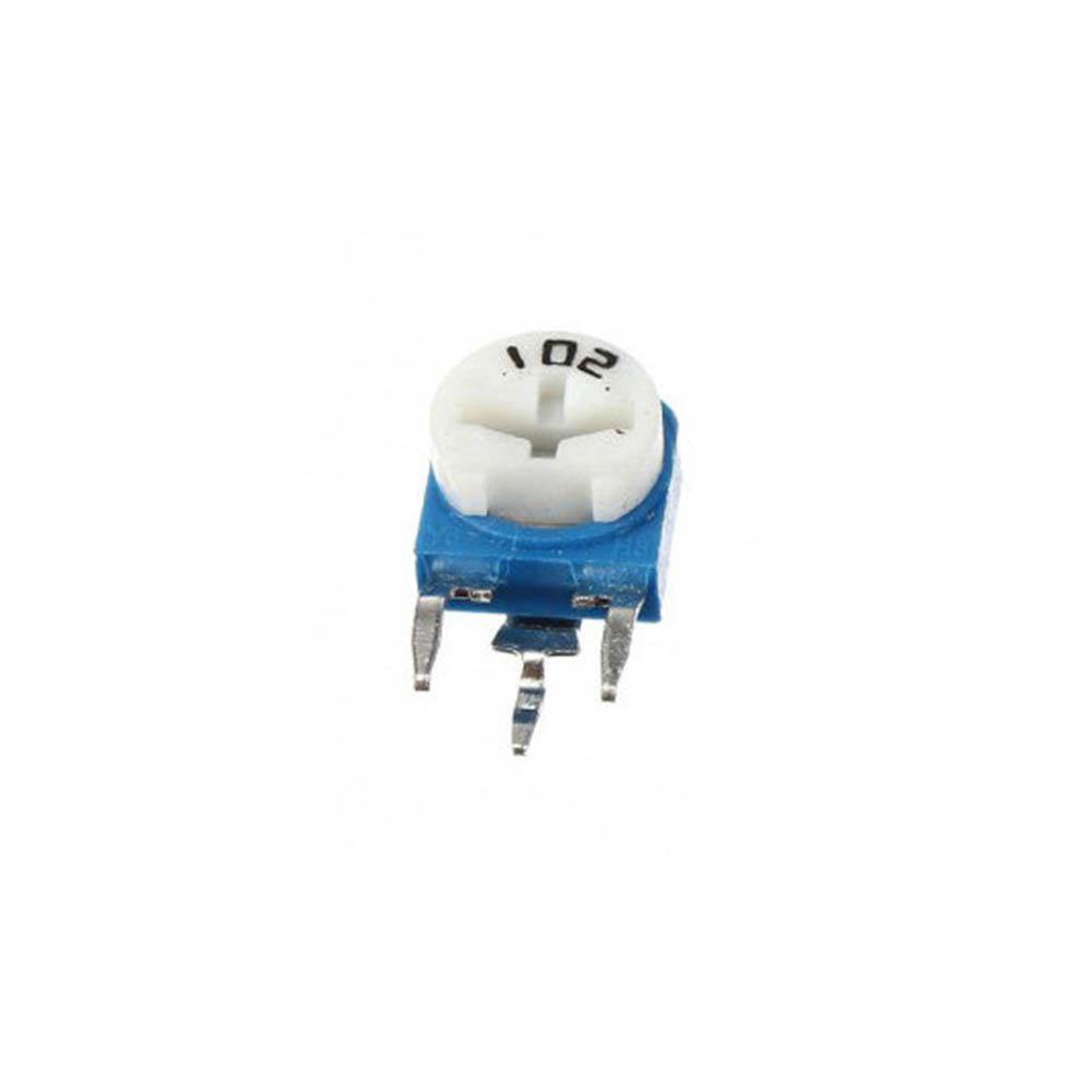 1K Preset Potentiometer (Pack of 5) – Adjustable preset resistors - Electronic Components - Robocraze