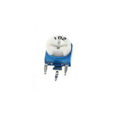 1K Preset Potentiometer (Pack of 5) – Adjustable preset resistors - Electronic Components - Robocraze