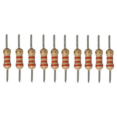 2.2k Ohm Resistor (10PC) – Suitable for sensor circuits. -Basic Components -Robocraze