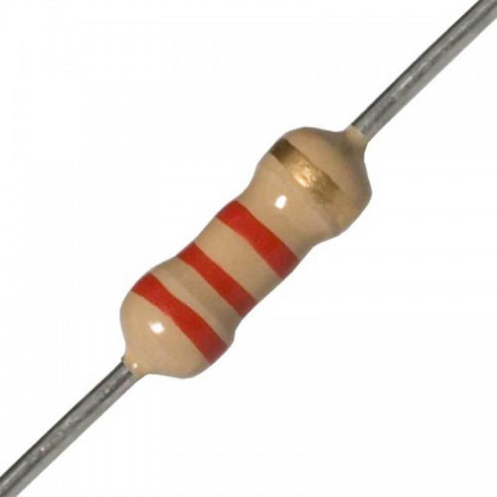 2.2k Ohm Resistor (10PC) – Suitable for sensor circuits. -Basic Components -Robocraze