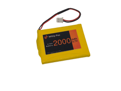 Witty Fox 3.7V 2000mAh Li-ion GPS Battery – Compact & long-lasting GPS lithium-ion battery. -Lithium Battery -Robocraze