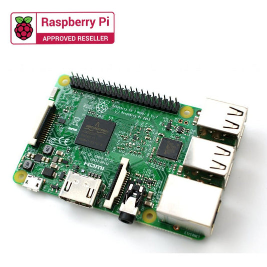 Raspberry Pi 3B โ Versatile Raspberry Pi Board for a range of DIY & development projects. -Robocraze