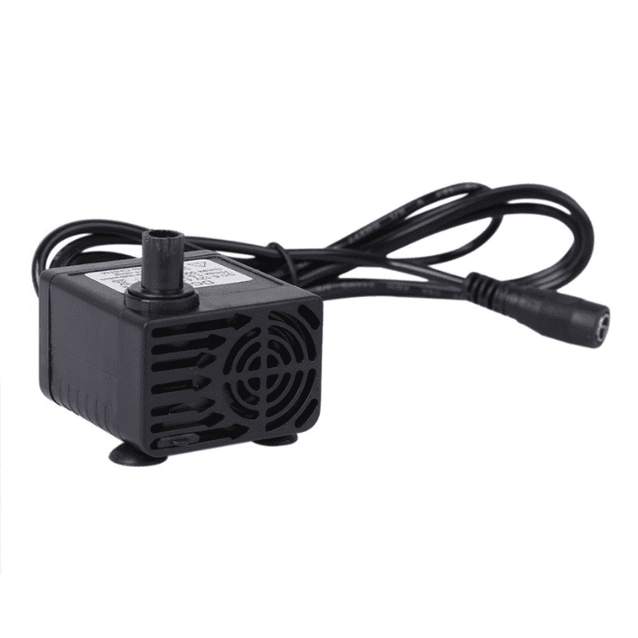 DC Submersible Aquarium Pump 6V-12V 4W-5W 500L/H for Small Water Circulation & Aquariums -Robocraze