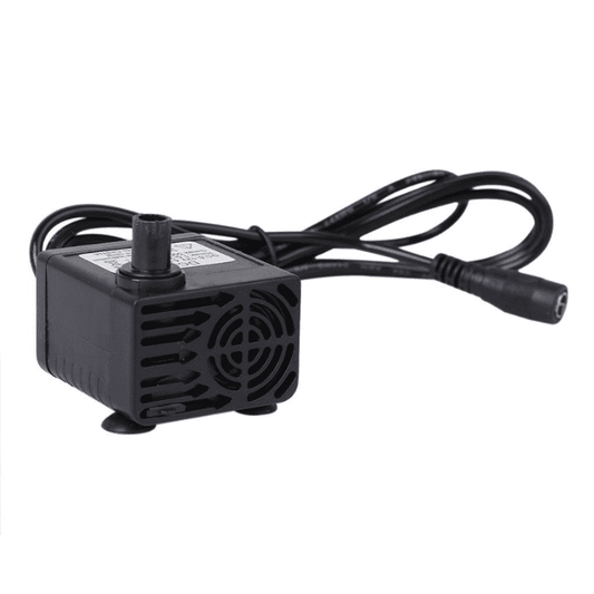 DC Submersible Aquarium Pump 6V-12V 4W-5W 500L/H for Small Water Circulation & Aquariums -Robocraze