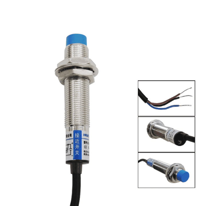 Tube Type Inductive Proximity Sensor NPN 5-36V 4mm – Reliable inductive switch -Proximity Sensor -Robocraze