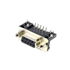 DB9 Female Right Angle Connector PCB Mount – Secure DB9 female connector for PCBs. Electronic Components - Robocraze