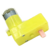 200 RPM Single Shaft L-Shaped BO Gear Motor, ideal for smart car chassis & robotics – Robot Motors - Robocraze