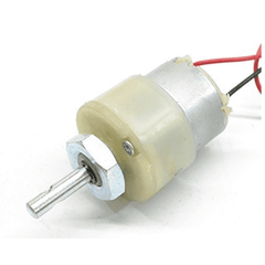 30 RPM 12V Centre Shaft DC Gear Motor, strong torque for automation & smart devices – Electric Motors - Robocraze