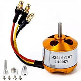 A2212 1400KV BLDC Drone Motor for FPV Aircraft Models, RC Drones, and Quadcopters - DIY Drone Parts - Robocraze