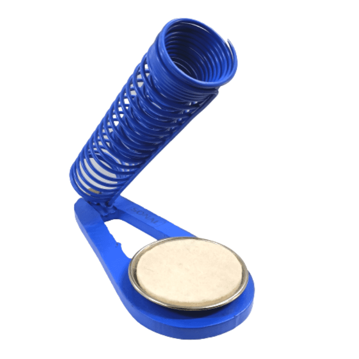 SP-9 Soldering Iron Stand – Sturdy stand with sponge tray – soldering iron stand - Soldering Kit -Robocraze