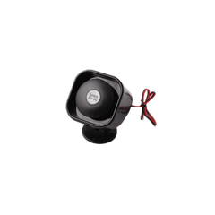 SQR117 - 24V DC Square Siren – Compact 24V DC siren for alarms & alerts. -Electronic Components - Robocraze