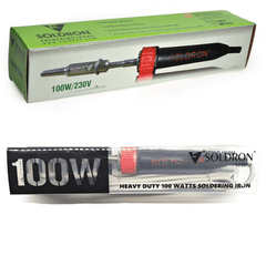 Soldron 100W 230V Soldering Iron - S1100A – Industrial-grade soldering iron - Soldering Kit - Robocraze