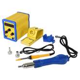 SOLDRON 878D Rework Station – Hot air & iron station for soldering – soldering station - Soldering Kit -Robocraze