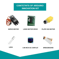 Arduino Innovation Kit for Innovative Engineering-Robocraze