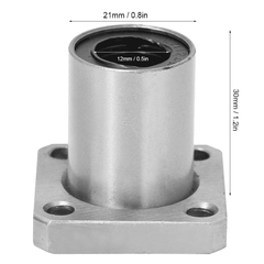 LMK12UU 12mm flange linear bearing for rod-based 3D printers -3D Printer Linear Bearing -Robocraze