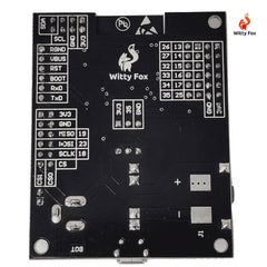 Witty Fox ESP32 Storm Board + Battery – Wireless programming-ready. -Nodemcu ESP Board -Robocraze