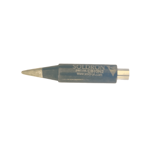 Soldron CB10N2 Black Needle Bit – Precision bit for detailed soldering – soldering iron - Soldering Kit -Robocraze