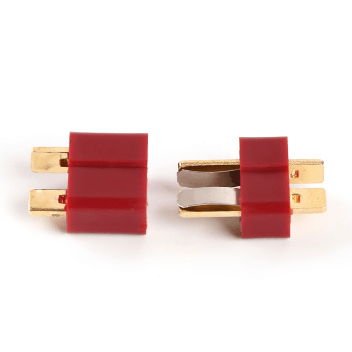 T Plug Deans Connector Pair – For LiPo battery & RC projects. -Battery Accessories -Robocraze