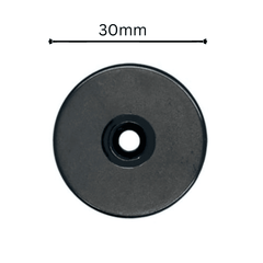 125 KHz ID Tags RFID ABS Coin with Hole - 125KHz RFID ABS Coin Tag for smart access control & security. -Robocraze