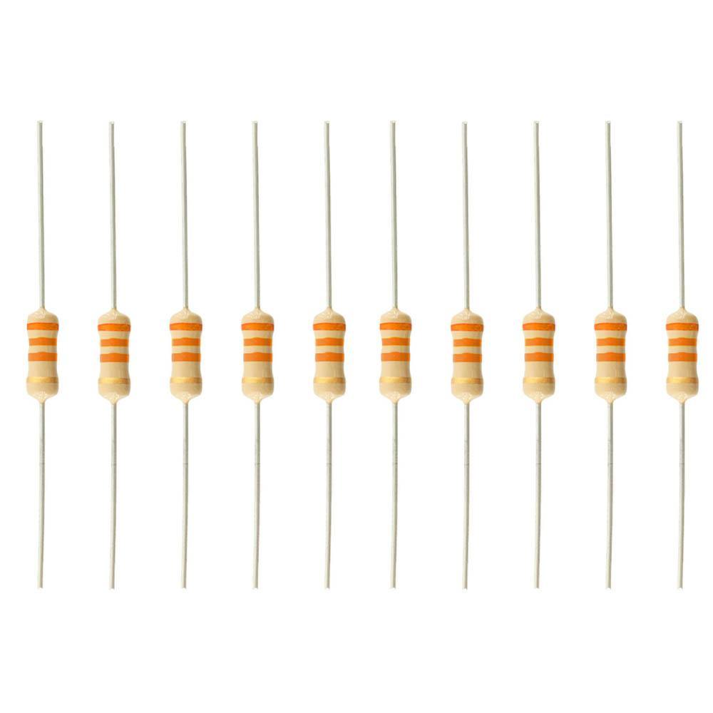33k Ohm Resistor (10PC) – Biasing & current-limiting resistors. -Basic Components -Robocraze